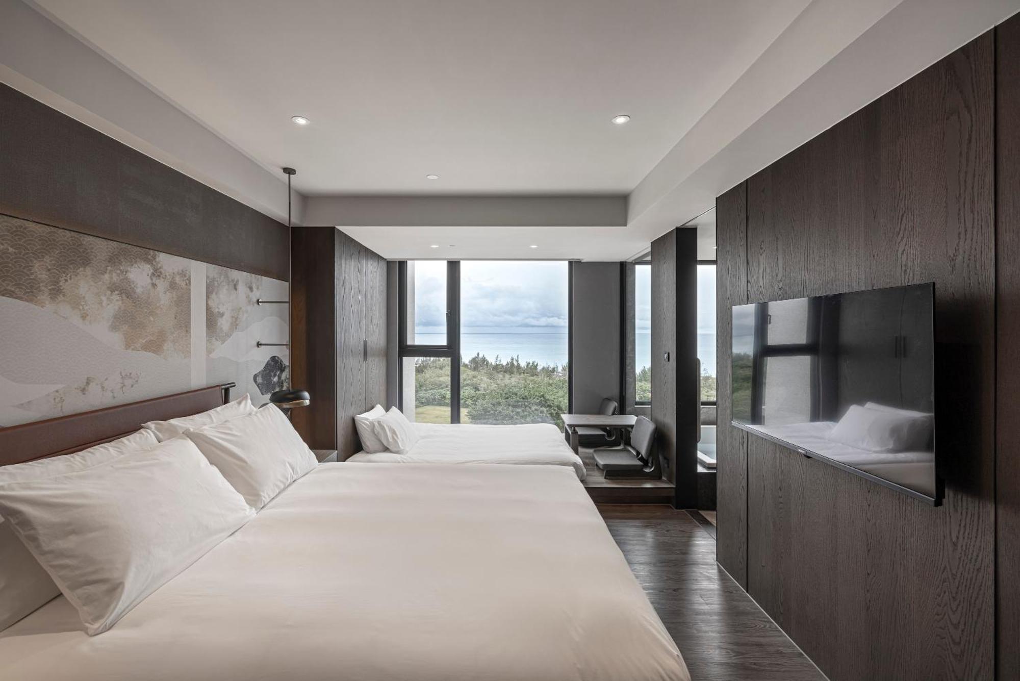 Lakeshore Hotel Hualien Taroko Shunan 部屋 写真 A guest room at the hotel